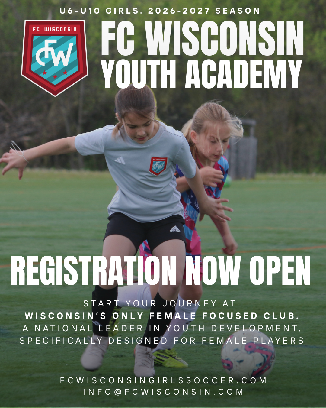 Youth Academy Sign-up OPEN for Fall 2026!